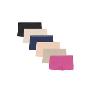 Hanes Womens Boyshorts Panties ComfortFlex Fit Seamless, Assorted Colors, Medium